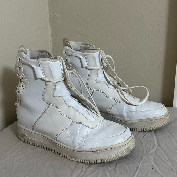 Nike Air Force 1 Experimental Boot High Top White (607523-101) Size 8 - Picture 9 of 9
